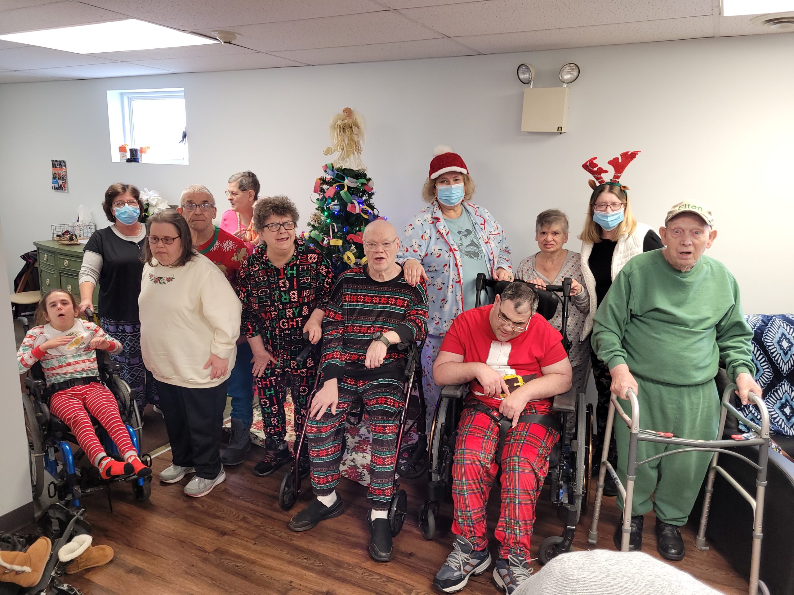 ❄️Adult Daily Living Center gets into the holiday spirit